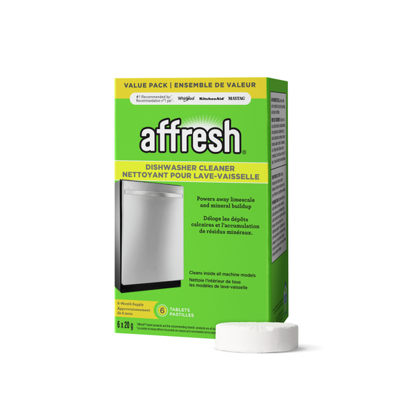 Affresh® Dishwasher Cleaner Tablets - 6 Count W10549851B