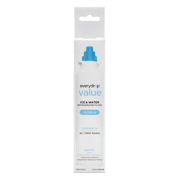 everydrop® value Refrigerator Water Filter L8 (compares to LG® LT-800) EVFILTERL8B