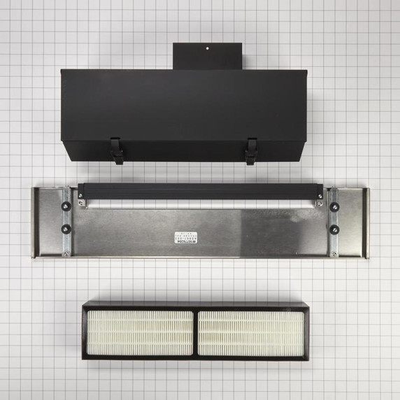 Range Ductless Downdraft Vent Kit, Stainless Steel W10748976 Range Ductless Downdraft Vent Kit, Stainless Steel W10748976