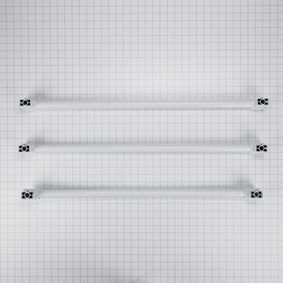 French Door Refrigerator Handle Kit, White W10716729