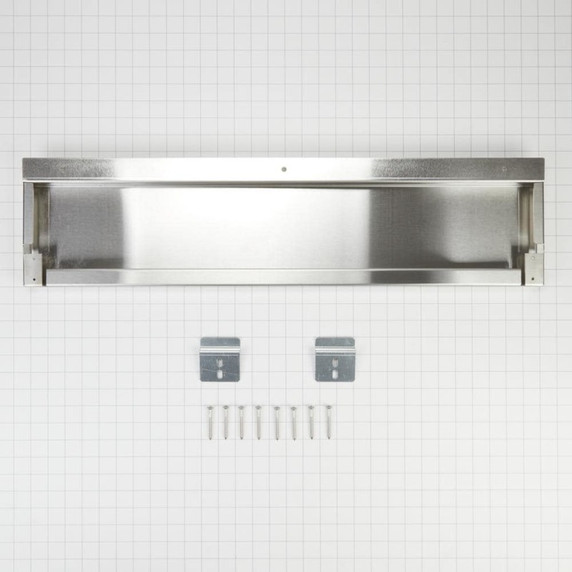 6” (15.2 cm ) Slide-in Range Backsplash, Stainless W10655450