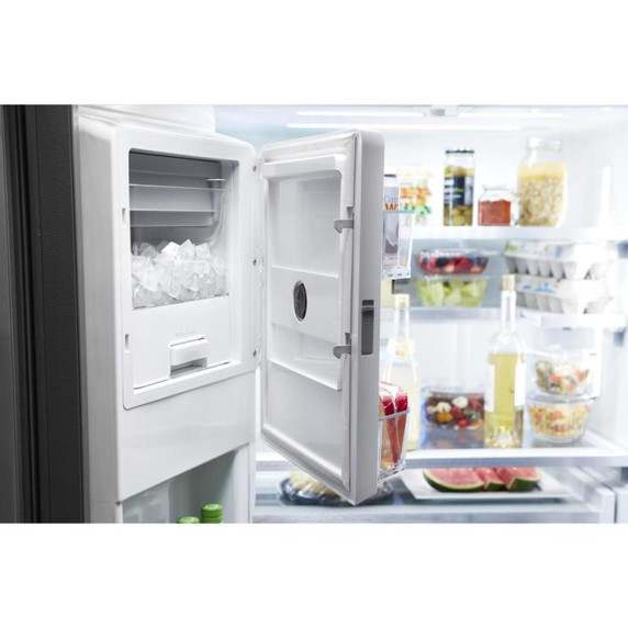 Whirlpool® 36-inch Wide Counter Depth French Door Refrigerator - 24 cu. ft. WRF954CIHB
