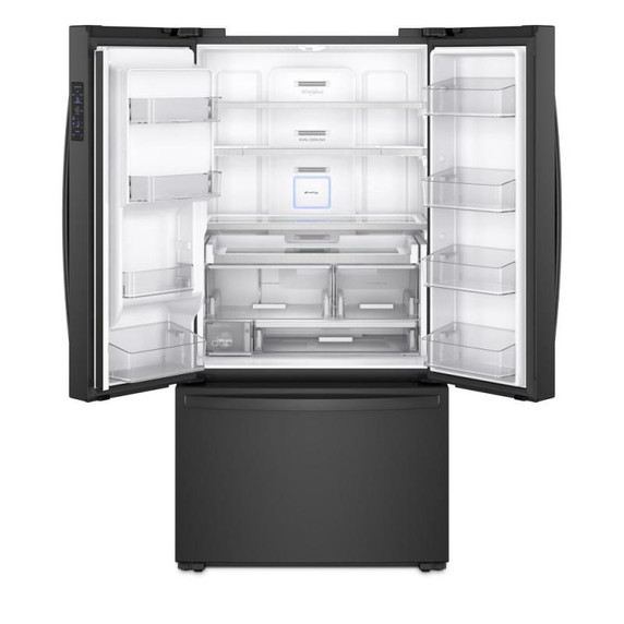 Whirlpool® 36-inch Wide Counter Depth French Door Refrigerator - 24 cu. ft. WRF954CIHB