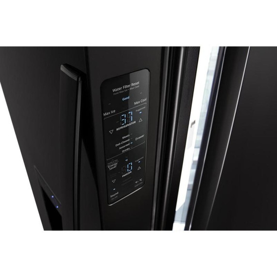 Whirlpool® 36-inch Wide Counter Depth French Door Refrigerator - 24 cu. ft. WRF954CIHB