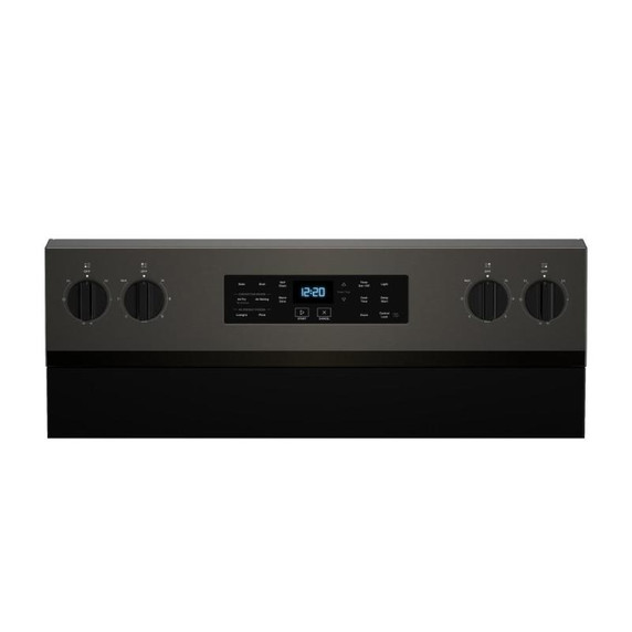 Whirlpool® 30-inch Energy Star Electric Range with Air Cooking Technology, No Preheat Air Fry and Air Baking and Self Clean YWFES5030RV