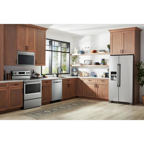 Maytag® 30-Inch Convection Electric Range With No Preheat Air Fry and Air Baking - 5.3 Cu. Ft. YMFES6030RZ