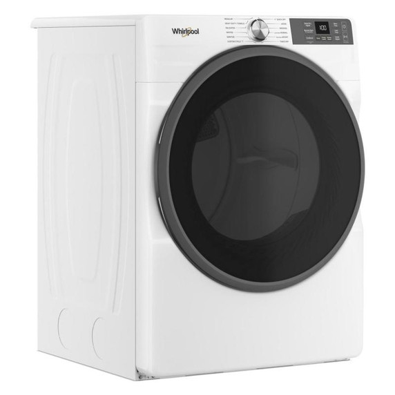 Whirlpool® 7.4 cu. ft. Smart Front Load ENERGY STAR® Electric Dryer with Wrinkle Shield™ Option YWED5720RW
