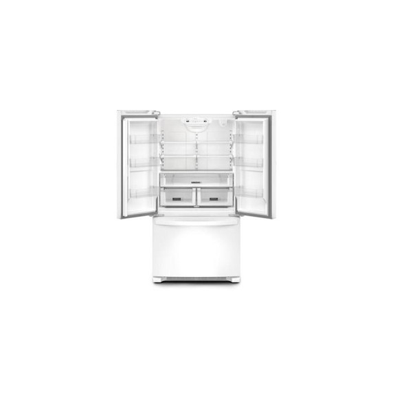 Whirlpool® 36-Inch Wide Counter-Depth French Door Bottom Mount Refrigerator - 20 cu. ft. WRFC2036RW