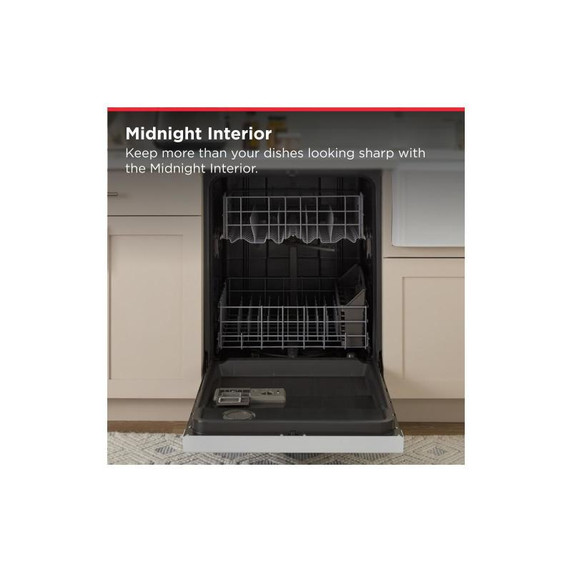 Amana® Dishwasher with Midnight Interior ADFS2524RW