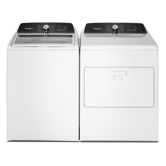 Whirlpool® 5.2 Cu. Ft. I.E.C. Top Load Agitator Washer with Built-In Faucet WTW5025SW