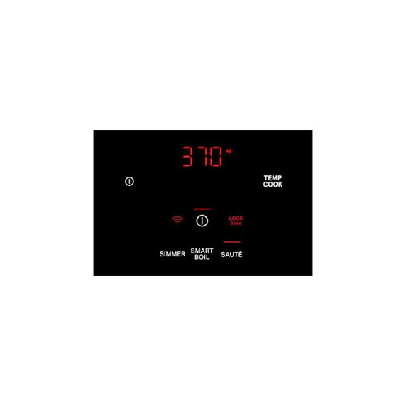 Kitchenaid® 30" Temp Cook™ Induction Cooktop with 5 Cooking Zones KCIT730SBL