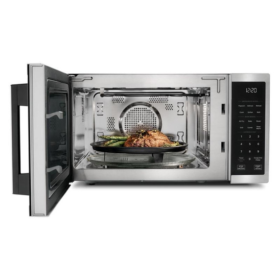 Whirlpool® 1.0 cu. ft. Stainless Steel All-In-One Multifunctional Countertop Microwave With Air Fry - 900 watt WMCS5522RS