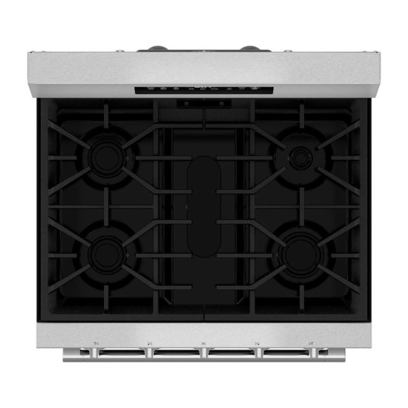 Maytag® 30-Inch Wide Freestanding Gas Range with Grill Mode and No Preheat Air Fry - 5.0 Cu. Ft. MFGS7030SZ