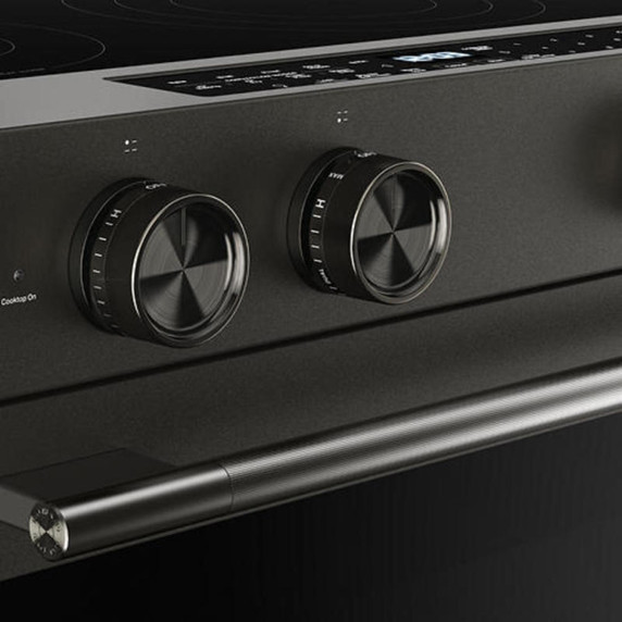 Kitchenaid® 5.3 Cu. Ft. Slide-in Electric Range with Two Even-Heat™ Hyper Elements and Convection Cooking Modes YKSES530SBE