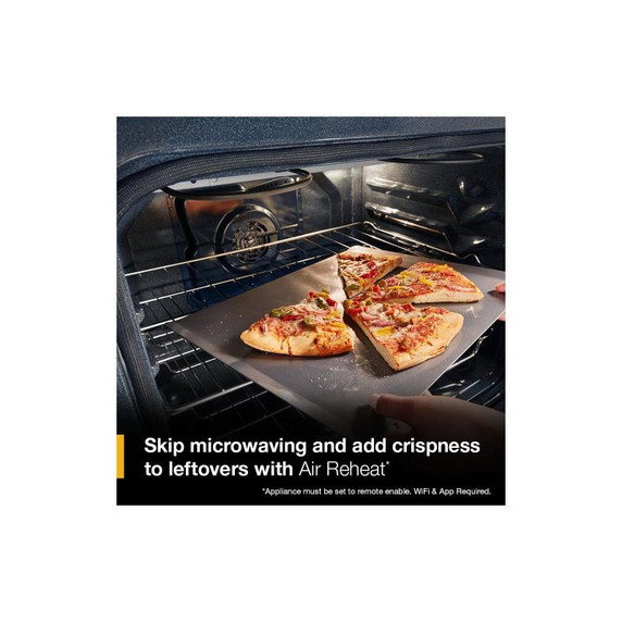 Whirlpool® 30-inch Gas Range with Air Cooking Technology WSGS5030SB