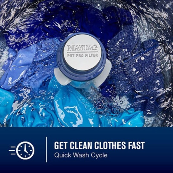 Maytag® 5.4 Cu Ft. Top Load Agitator Washer with Extra Power and Pet Pro Option MTW5605RW
