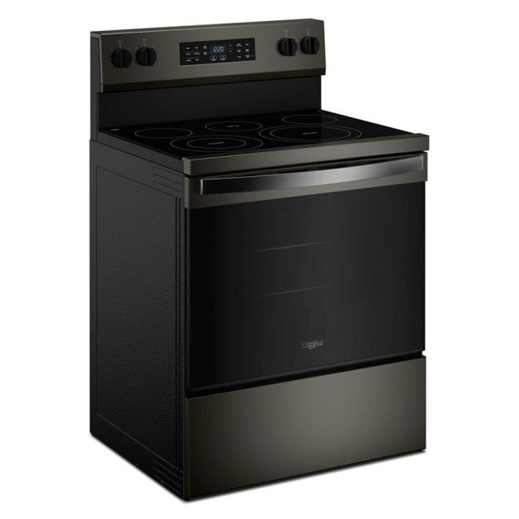 Whirlpool® 30-inch Electric Range with Fan Convection Air Cooking Technology YWFES5730SV