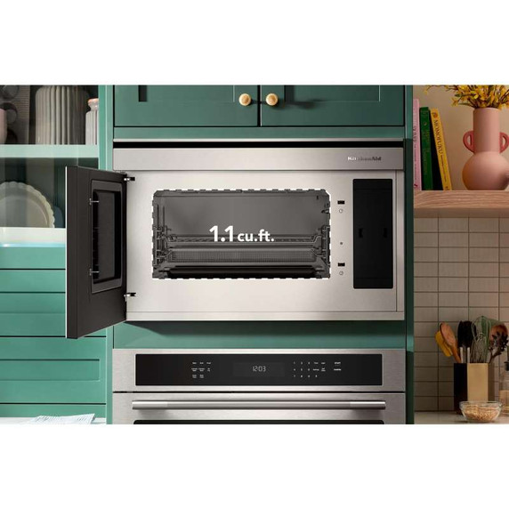 KitchenAid® Built-In More-in-One Convection Microwave Oven with Air Fry Mode YKMBT730SPS