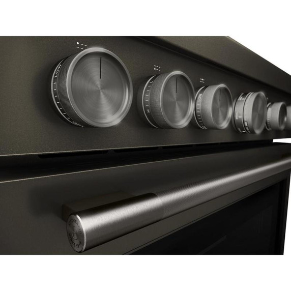 KitchenAid® 36-Inch 6 Burner Commercial-Style Dual Fuel Range with No Preheat Air Fry Mode KFDS936SBE