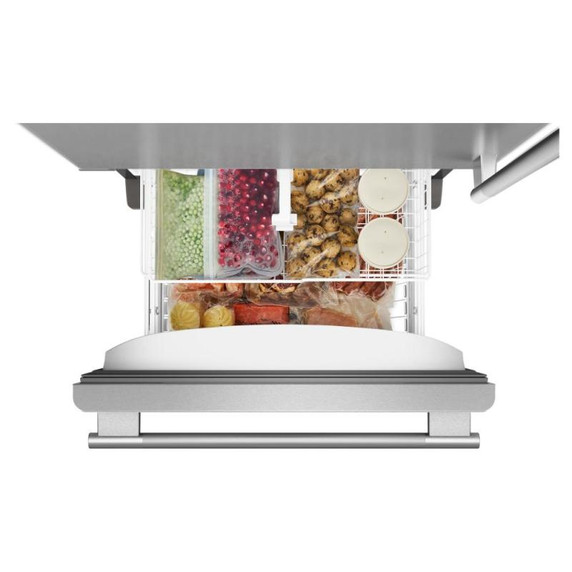 Kitchenaid® 19 Cu. Ft. 30-Inch Standard-Depth Bottom Mount Refrigerator with Left Door Swing KRBL130SPS