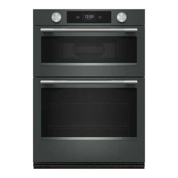Kitchenaid® 30-inch Smart Electric Combo Wall Oven with Intelligent Cooking Camera - Juniper KOEC930SJP