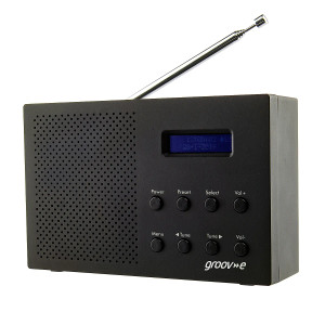 Groov-e Paris Portable DAB Radio | Bluetooth | 'GV-DR03-BK' Groov-e Paris Portable DAB Radio | Bluetooth | 'GV-DR03-BK'