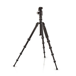 Nedis Premium Tripod | Max Height 145cm | 'TPOD4444BK' Nedis Premium Tripod | Max Height 145cm | 'TPOD4444BK'