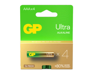 AAA 4pk | Alkaline | GP Ultra
