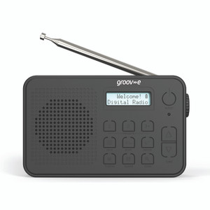 Groov-e Madrid Portable DAB Radio | Bluetooth | 'GV-DR10-BK' Groov-e Madrid Portable DAB Radio | Bluetooth | 'GV-DR10-BK'