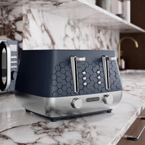Morphy Richards Cassini 4-Slice Toaster Outer Space | Blue | '243021' Morphy Richards Cassini 4-Slice Toaster Outer Space | Blue | '243021'