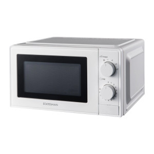 Statesman 20 Litres Single Microwave | White | 'SKMS0720MPW'