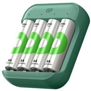 GP Recyko USB Charger with 4 Recyko 2100 AA | 'B423'