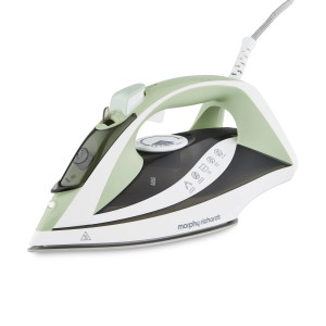 Morphy Richards Steam Flow 2400W Turbo Steam Iron | Green | 302010