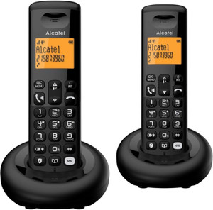 Alcatel Digital Twin Cordless Phone with Answering Machine & Call Block | E260 Duo