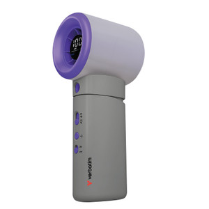 Verbatim Cool 'n' Go Aqua Breeze Handheld Fan | Refreshing Mist Spray | Purple/Grey | 32344