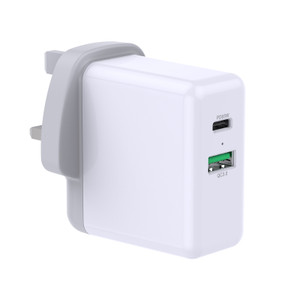 USB-C & USB-A Mains Charger | 65W Max | 'QC72' USB-C & USB-A Mains Charger | 65W Max | 'QC72'