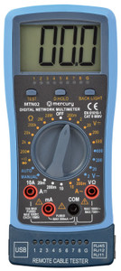 Professional Digital Multimeter with Network and USB Cable Tester Professional Digital Multimeter with Network and USB Cable Tester