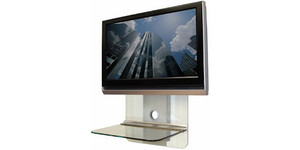Universal TV Wall Mount | Glass Shelf | Up To 43" Universal TV Wall Mount | Glass Shelf | Up To 43"