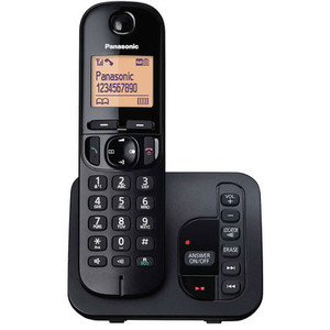 Digital Cordless Telephone | Single | Answering Machine | 'KXTGC220EB' Digital Cordless Telephone | Single | Answering Machine | 'KXTGC220EB'