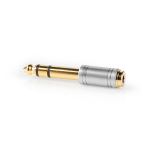 3.5mm Female To 6.3mm Male | Audio Adapter | Stereo | Metal 3.5mm Female To 6.3mm Male | Audio Adapter | Stereo | Metal