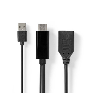 HDMI Female To DislayPort Male | Video Converter | Direction Specific HDMI Female To DislayPort Male | Video Converter | Direction Specific