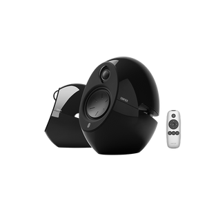 Bluetooth 2.0 Speaker System | Mains Powered | 74W Total RMS | 'e25HD Black'