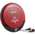 Groov-e Personal CD Player | Red | 'GV-PS110'