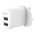 Groov-e Dual USB-A 12W Wall Charger | GVMA103WE