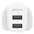 Groov-e Dual USB-A 12W Wall Charger | GVMA103WE