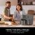 Ninja 7.6 litre 6-in-1 Dual Zone Air Fryer | Gun Metal Grey | DZ300UK