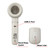 Verbatim Cool 'n' Go Aqua Breeze Handheld Fan | Refreshing Mist Spray | White/Grey | 32344