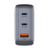 Verbatim Mini GaN Charger 100W With Display, 100W 3-Port + 100W USB-C to USB-C Cable | 30239