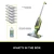 Shark VM200UK VacMop Cordless 2-in-1 with Targeted Spray | Charcoal Grey