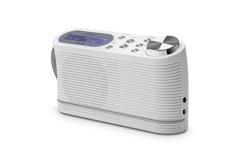 Roberts Play 10 DAB+ Portable Radio | White